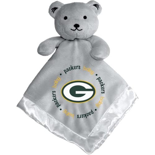 Baby Fanatic NFL Baby Security Blanket Bear Snuggle Toy for Newborn Boy Girl Unisex Stuffed Animal Officially Licensed