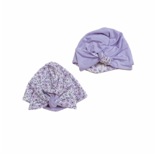 RUCHED BEANIE WITH BOW