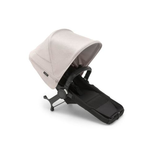 Bugaboo Donkey 5 Duo Extension Set Complete - Turn Your Mono Single Donkey to A Double Stroller - Black/Misty White