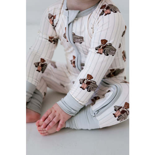 Cruisin Teddy Zipper Romper