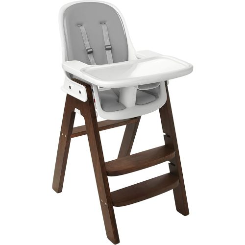 OXO Tot Sprout Chair with Tray Cover, Gray/Walnut