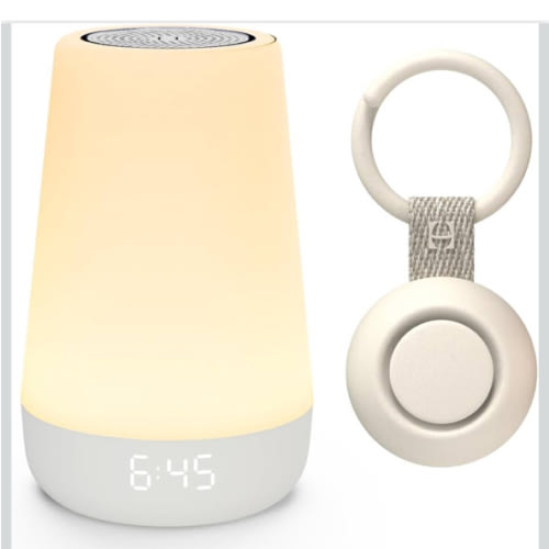 Hatch for Baby Sleep Bundle: Home & Travel Sound Machines Includes Rest 2nd Gen and Portable Hatch Go (Putty)