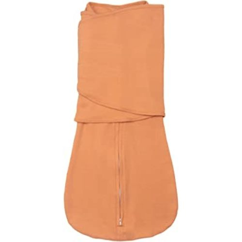 "Double Dream Swaddle: Exclusive Dual Wing Design, Pediatrician-Endorsed, Ultra-Soft Cotton, 0-2 Months, 6-14 lbs - Sandstone