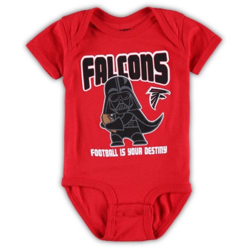 Atlanta Falcons Newborn Star Wars Stay On Target Bodysuit - Red