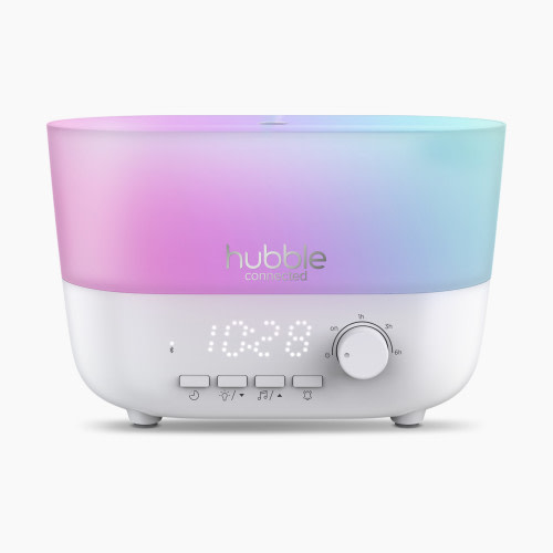 Hubble Connected Hubble Mist - 5 in 1 Humidifier with Aroma Diffuser, BT Speaker, Night Light & Digital Clock