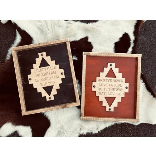 Aztec Zb sign’ *MADE TO ORDER*