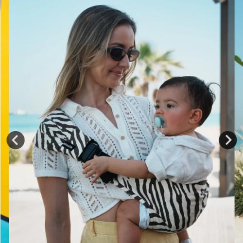Toddler Carrier - MomSwing - Safari