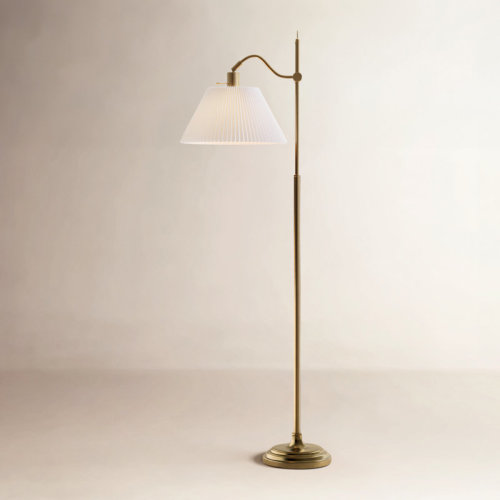 Birch Lane™ Swanmore 64.75'' Brass Task/Reading Floor Lamp & Reviews | Wayfair