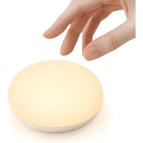 Anico Flip Night Light for Newborn Baby Nursery Feeding Diaper Changing Breastfeeding, Changes Feeds Silicone Soft Warm Nightlight, Touch Control Dimmer Portable Lamp, Registry List Shower Infant Mom