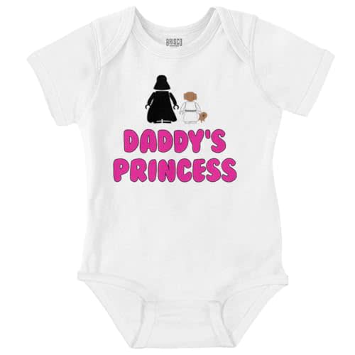 Brisco Brands Daddy's Princess Dark Galaxy Baby Bodysuit Jumper Girls