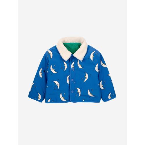 Bobo Choses Baby Beneath The Moon All Over Reversible Jacket - Blue