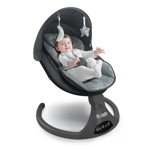 Baby Swings for Infants | Electric Bouncer for Babies,Portable Baby Swing for Newborns,5 Speeds,3 Seat Positions