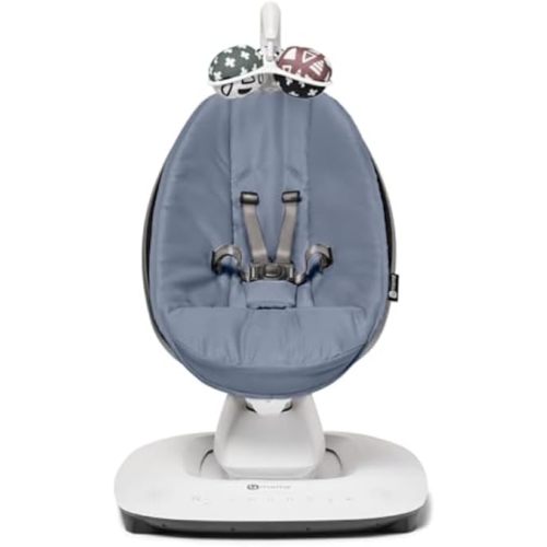 4moms MamaRoo Multi-Motion Baby Swing, Bluetooth Enabled with 5 Unique Motions, Slate Blue