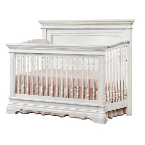 Little Dreamer Olivia 4 in 1 Convertible Crib in Brushed White