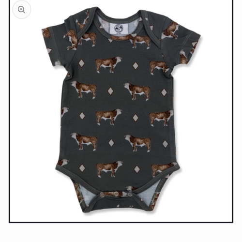 Hereford Bull Onesie – Cowkid Clothing Company