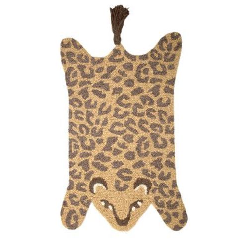 Crane Baby Hand Tufted Wool Animal Shaped Rug