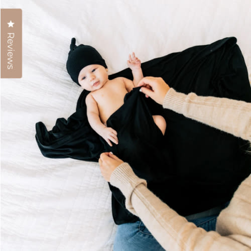 Saylor Ribbed Swaddle Blanket