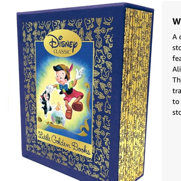 12 Beloved Disney Classic Little Golden Books (Boxed Set)