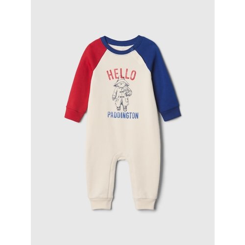 Baby Paddington Vintage Soft Footless One-Piece | Gap