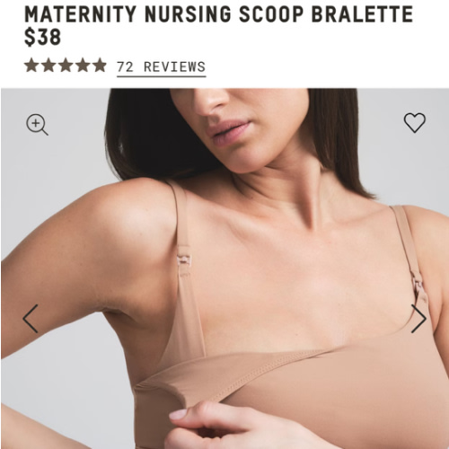 FITS EVERYBODY MATERNITY NURSING SCOOP BRALETTE | SIENNA