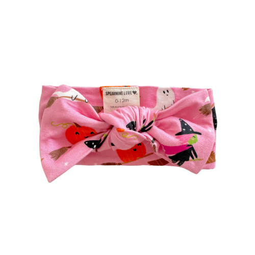 Knot Bow, Broomstick Friends Pink
