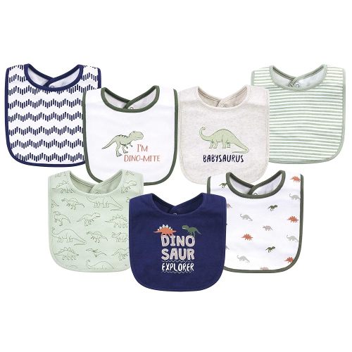 Hudson Baby Unisex BabyCotton Bibs