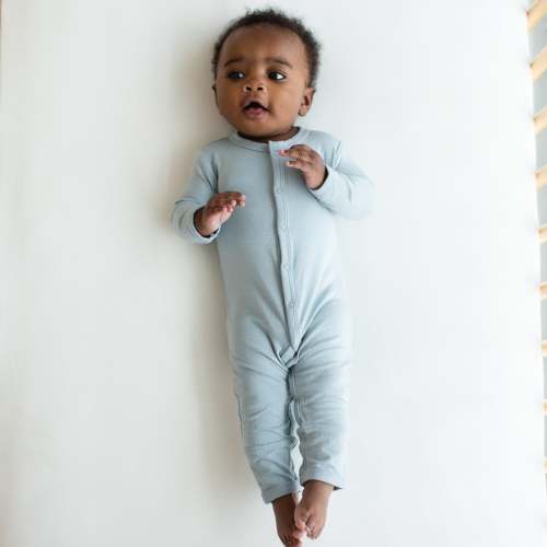 Snap Romper in Fog | Baby and Infant Sleeper | Kyte Baby