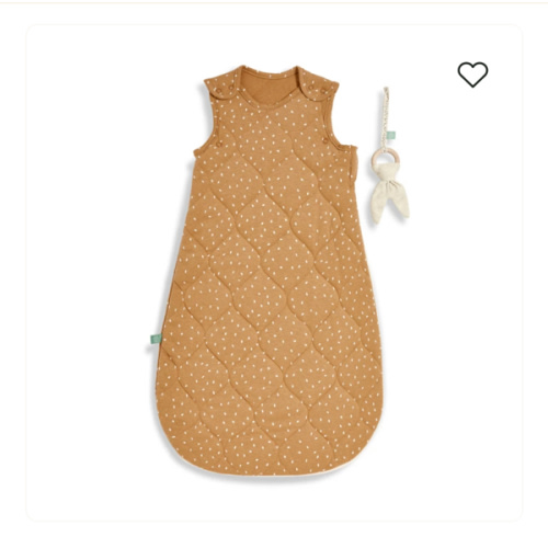 Organic Baby Sleeping Bag - Honey Rice | The Little Green Sheep ‐ The Little Green Sheep