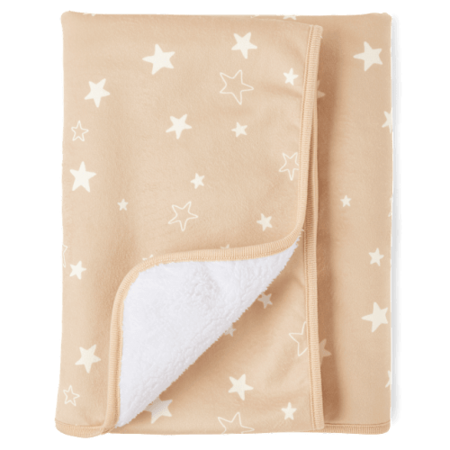 Baby Star Cozy Blanket - Tan