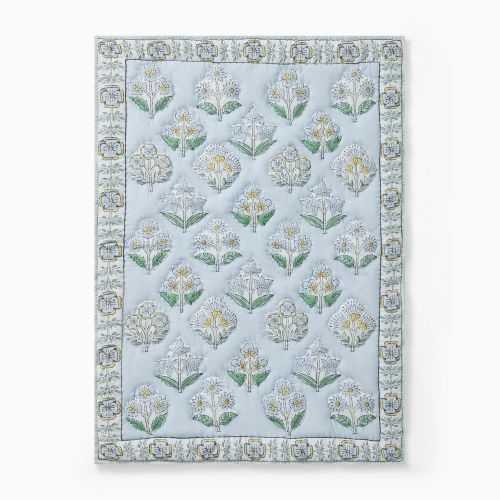 Blossom Reversible Baby Quilt