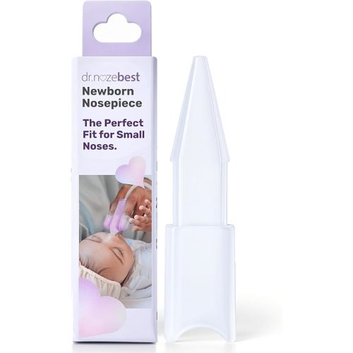 Dr. Noze Best Newborn Nozepiece | Safe for Infants and Toddlers | Only Works with NozeBot Electric Nasal Aspirator