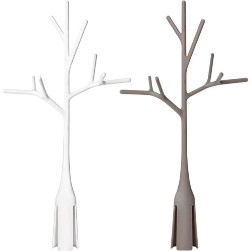 Boon Twig Baby Bottle Drying Rack Accessories - Space Saving Baby Accessories for Baby Bottle-Feeding Supplies - Bottle Rack Dryer Attachments for Baby Bottle Storage - 2 Count