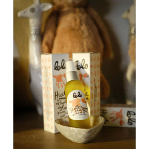 LOLO- Huile de massage à l'huile d'olive – Aux petits trésors Magog