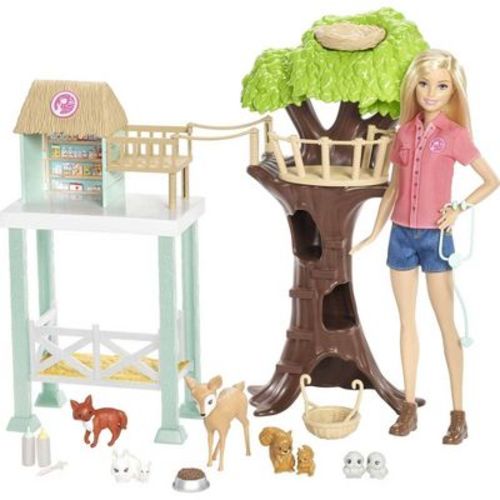 Barbie Careers Animal Rescue Doll And Playset