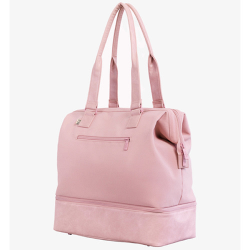 BÉIS 'The Mini Weekender' in Atlas Pink - Mini Weekender & Small Overnight Travel Bag