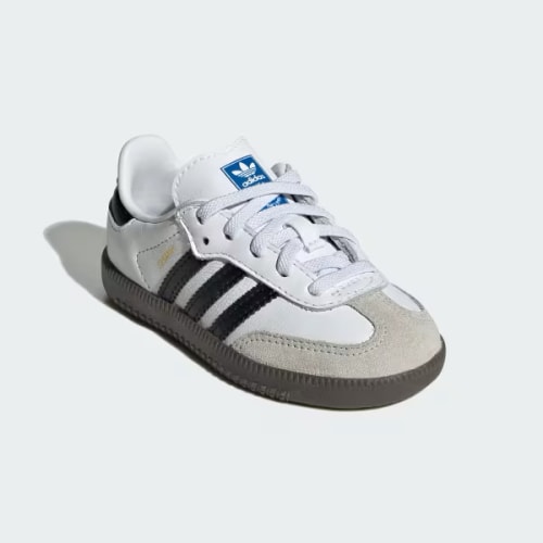 adidas Samba OG Athletic Shoe - Baby / Toddler - Cloud White / Core Black / Gum | Journeys