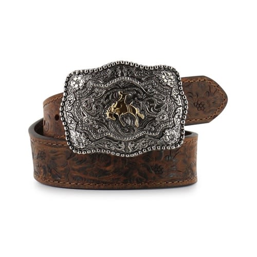 Cody James Kid's Floral Tooled Belt