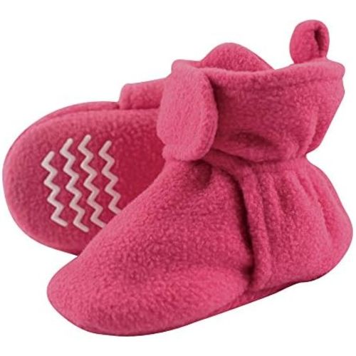 Hudson Baby Unisex-Child Cozy Fleece Booties Winter Accessory Set