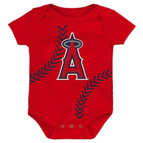 Newborn & Infant Los Angeles Angels Red Running Home Bodysuit