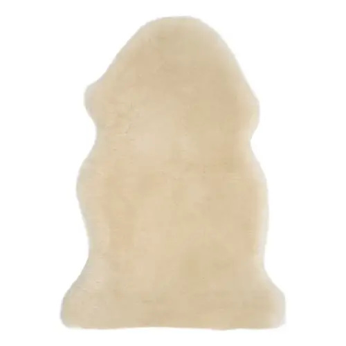 Short-haired Sheep Skin | Color: Milk