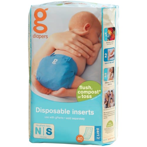 gDiapers Flushable Refills- Small
