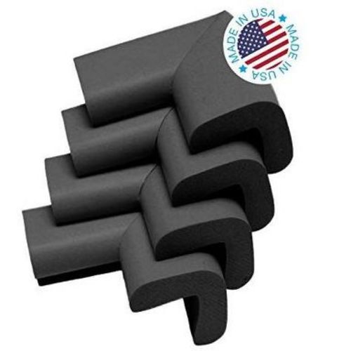 Kidkusion - Corner Cushion Black 8 Pk