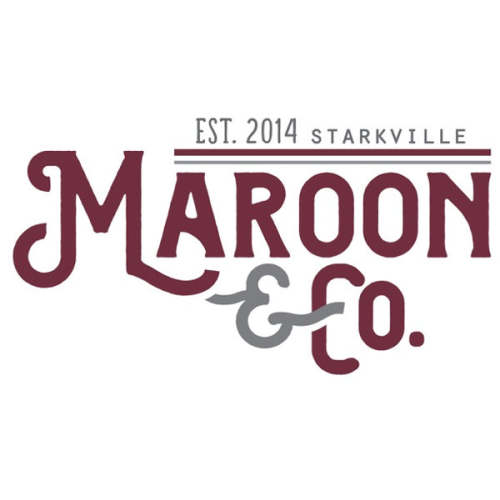 Interlocking M/S Baseball – Maroon & Co