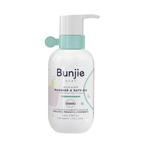 Bunjie Rock-A-Bye Massage & Bath Oil 165ML | Baby Bunting AU