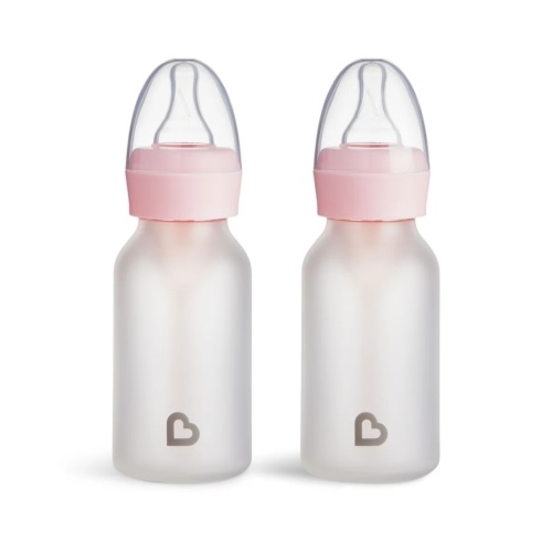Bond® Silicone Glass Bottle 4oz or 8oz, 2pk | Munchkin
