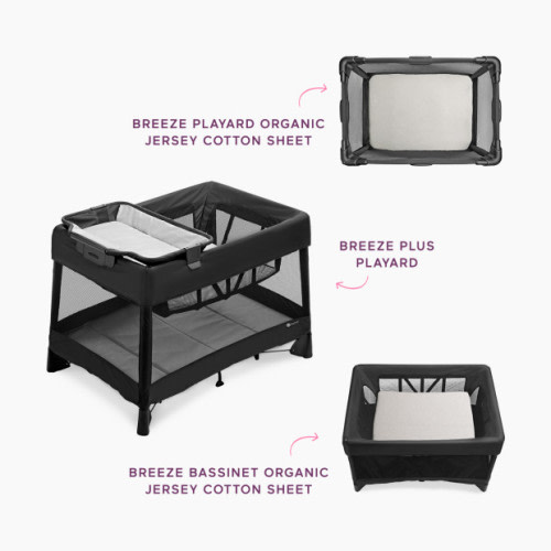 4moms 4moms x Babylist Breeze Playard Organic Ultimate Bundle