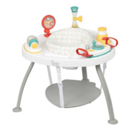 Baby Trend Smart Steps Hop N' Discover 3-in-1 Baby Activity Center with Layered Learning Toys - Tiny Wonders