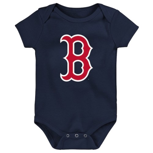 Newborn & Infant Boston Red Sox  Outerstuff Navy Primary Team Logo Bodysuit