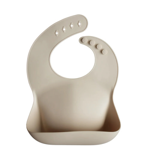 Mushie Silicone Baby Bib