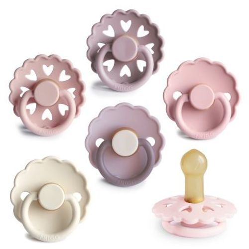 FRIGG Natural Rubber 6-Pack Blooming Love 6-18 months